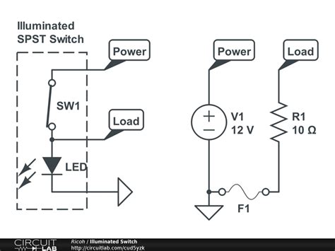 Features ac rated, also suitable for low voltage dc applications. Spst Illuminated Rocker Switch Wiring Diagram For Your Needs