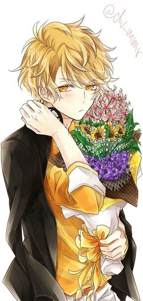 Pin By Khushi Kookie On Diabolik Lovers Blonde Anime Boy Handsome