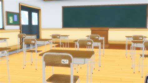 Mmd X Yandere Simulator Classroom Stage By Mmddld On Deviantart