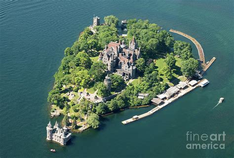 Boldt Castle On Heart Island In The Thousand Islands New York