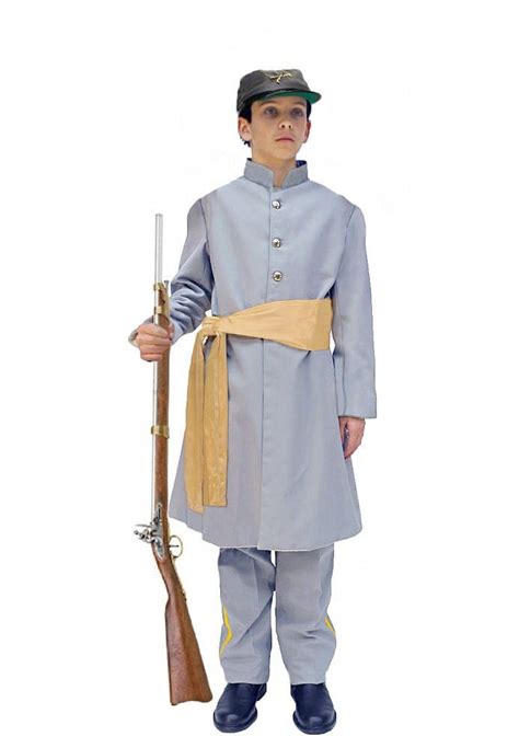 Childrens American Civil War Confederate Soldier Uniform