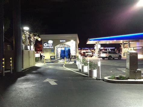 The price for one time wash is $8 / $10 / $12. Car wash entrance and gas station at night - Yelp