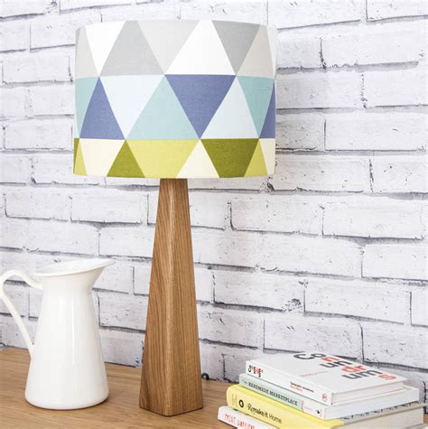 Geometric Lamp And Shade By James Design