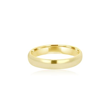 Pre Owned 22ct Yellow Welsh Gold 35mm Wedding Band Womens From