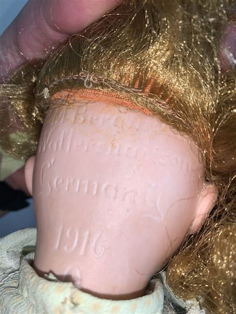 Bisque Head Germany Marked Doll By C M Bergmann Waltershausen Ebay