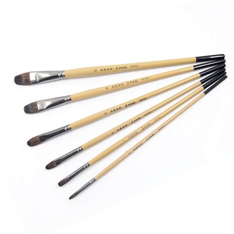 Buy Eval 6pcsset Squirrel Hair Painting Brushes