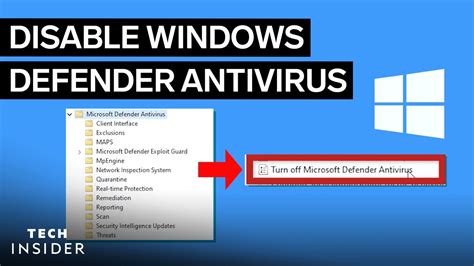 How To Disable Windows Defender In Windows 10 Now Called Defender