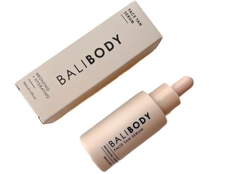 Bali Body Face Tan Serum Review Blushy Darling