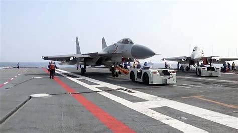 New Footage Of Chinas J 15 Fighter Jets Cgtn