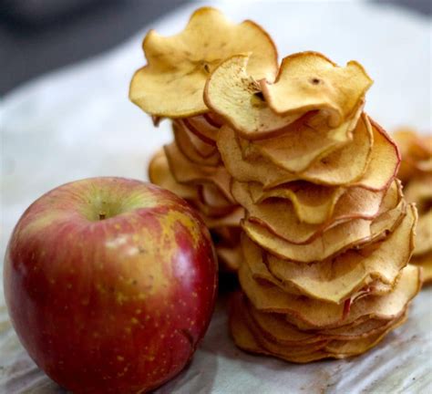 Homemade Crunchy Apple Chips Recipe No Dehydrator Needed Recipe