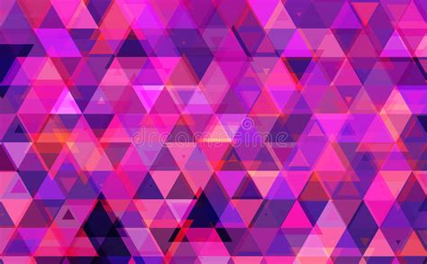 Abstract Triangle Pattern Background Stock Vector Illustration Of