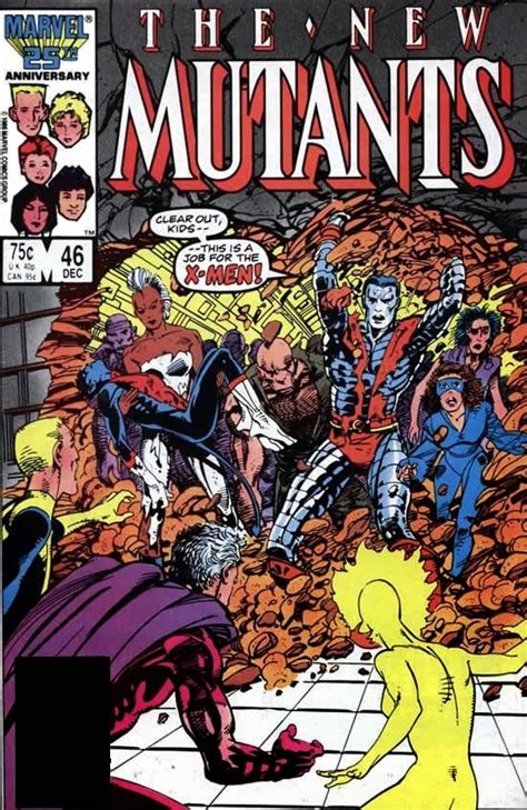 Marvel Comics Of The 1980s 1986 Anatomy Of A Cover New Mutants 46