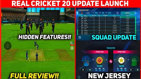 Real Cricket 20 New Update Launch V54 Full Review Real Cricket 20