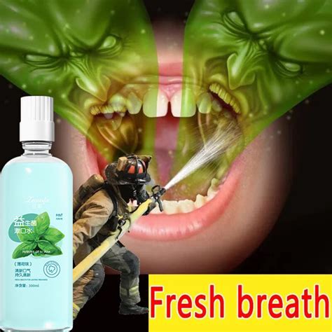 yanjiayi mouthwash for bad breath long lasting fresh breath oral care mint probiotic mouthwash