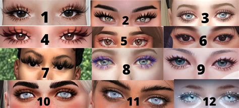 Simcietys Cc Finds — 3d Lashes Finds Cc