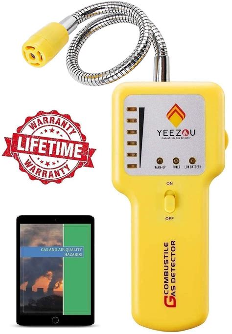 Y201 Propane And Natural Gas Leak Detector Portable Gas Sniffer For