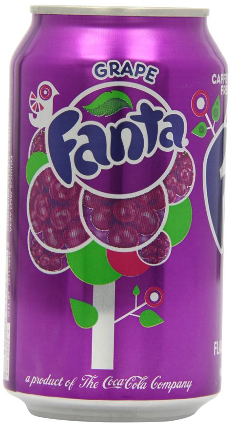 Fanta Grape Soda 12 Oz Can Pack Of 24 Buy Online In United Arab