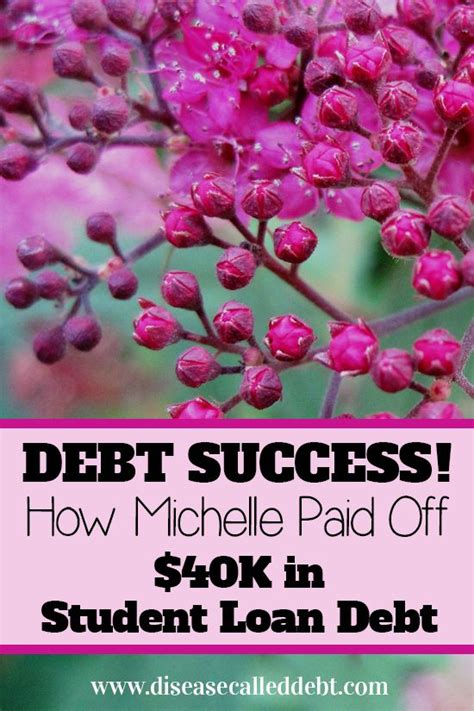 Credit card debt can be overwhelming. Debt Success Stories: Michelle paid off $40,000 in student loan debt | Student loan debt ...