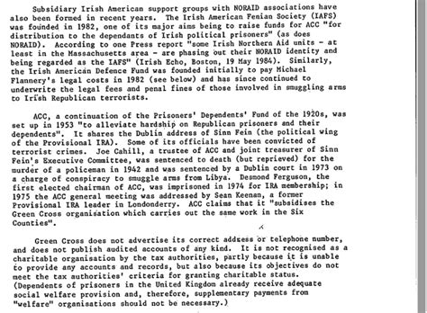 Declassified Fbi Files On Noraid 1986 Part One A British Briefing
