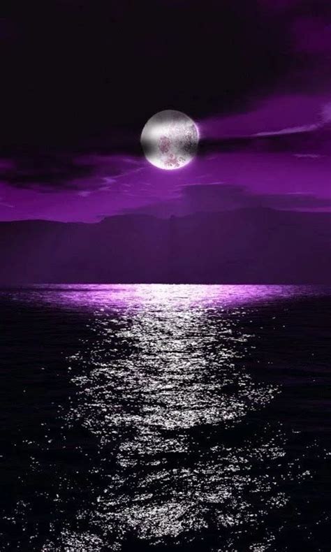 Pin By Lana On Purple And More Purple In 2019 Beautiful Moon Purple
