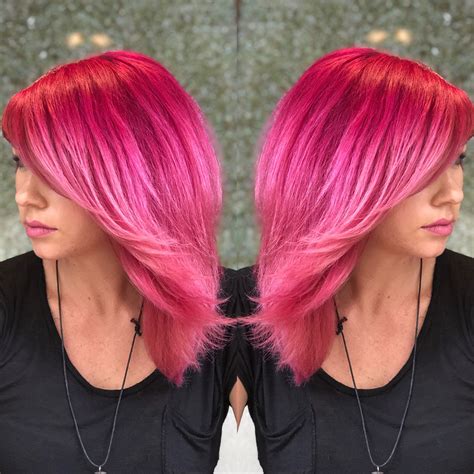 Tillyforrillymua Hot Pink Hair Pink Hair Rose Hair