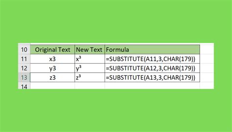 How To Find And Replace Character With Superscript In Excel Sheetaki