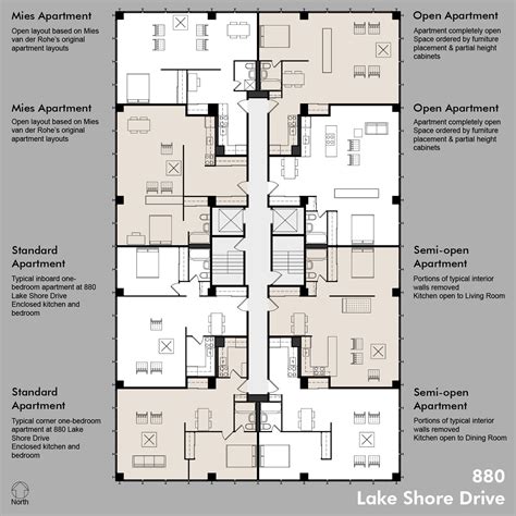Flexible Floor Plans Apartment Architecture Building Layout