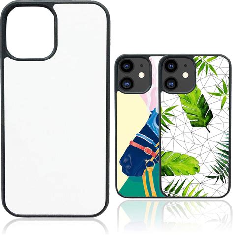 Justry 10pcs Sublimation Blanks Phone Case Covers