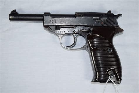 Sold Price 1942 Walther P38 Pistol Invalid Date Edt