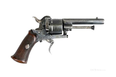 Antique Pinfire Revolver Sn Apfr