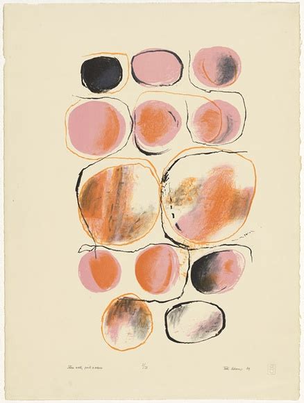 Stone Wall Pink And Ochre 1969 By Tate Adams 19222018
