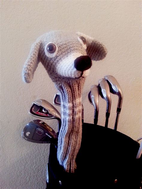 Grey Beagle Golf Club Cover Etsy Golf Club Covers Dog Sewing