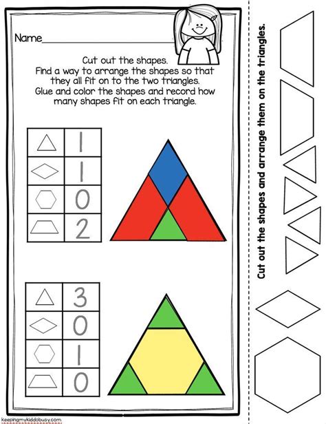 Kindergarten Geometry Unit Freebies — Keeping My Kiddo Busy