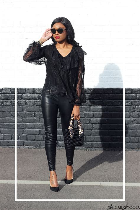How To Wear Leather And Lace Fashion And Personal Stylist London