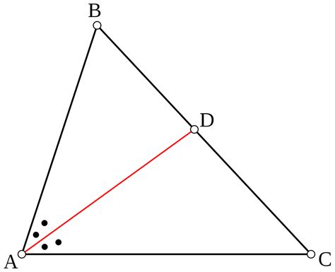 Angle bisector theorem - Wikipedia