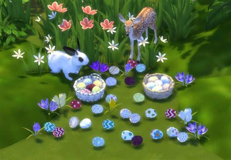 Sims 4 Ccs The Best Easter Eggs By Sims Marktplatz