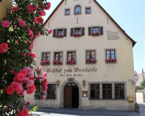Hotel Zum Breiterle Gasthof In Rothenburg Ob Der Tauber Bei Hrs Günstig Buchen