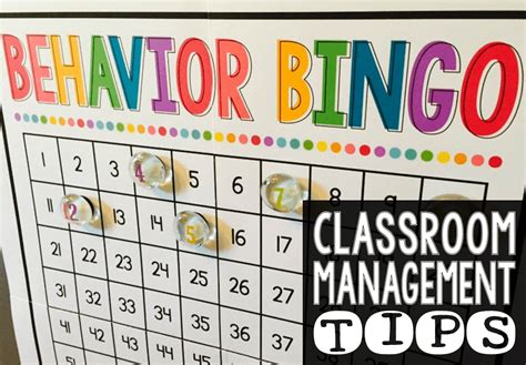 Classroom Management Tips And Freebies One Sharp Bunch