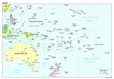 Map Of The South Pacific - Maps For You