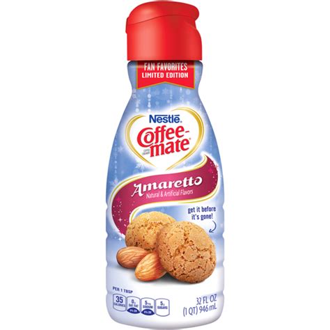 Nestlé Coffee Mate Amaretto Liquid Coffee Creamer 32 Oz From Meijer