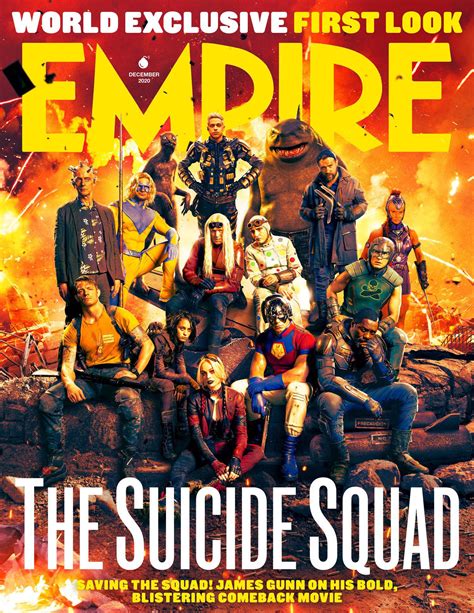 The Suicide Squad Empire Magazine Cover December 2020 The Suicide