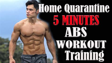 Home Quarantine 5 Minutes Six Pack Abs Workout Training By Jordan Yeoh