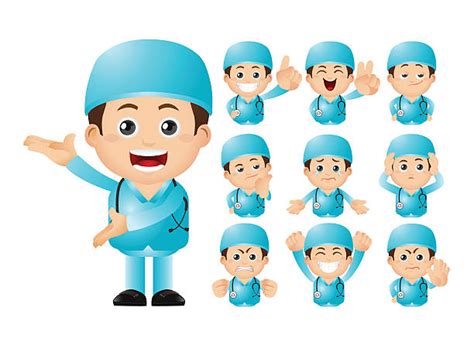 Best Funny Doctor Illustrations Royalty Free Vector Graphics And Clip