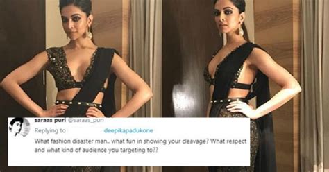 Deepika Padukone Wore The Sexiest Saree Ever Trolls Decided To Give