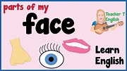 Parts of my face | Face vocabulary | My face | Practice English | speak ...