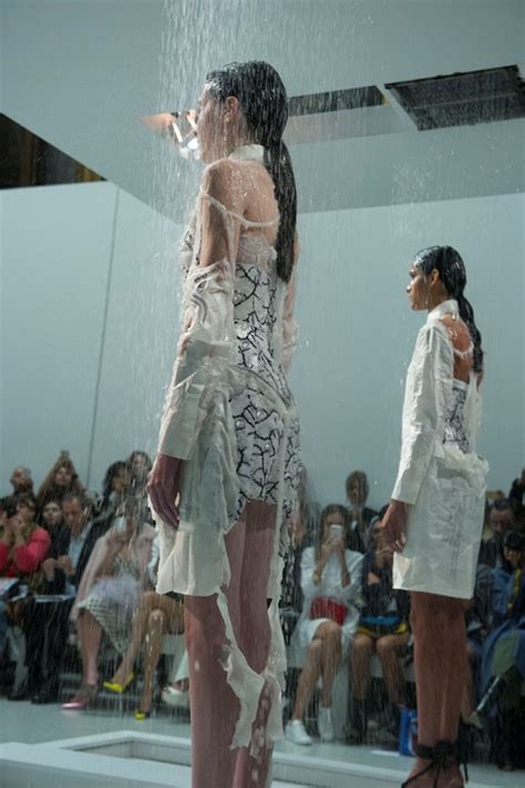 Hussein Chalayan Talks Making Dresses Dissolve On The Runway Womenswear Dazed