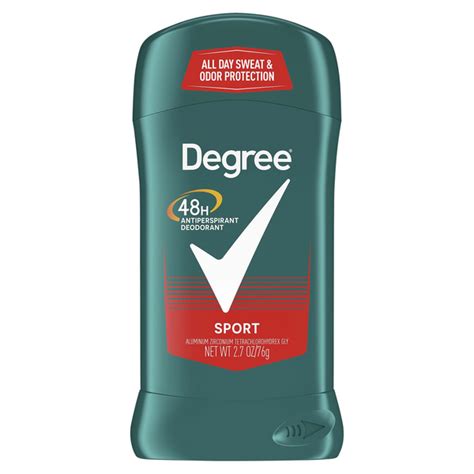 Save On Degree Mens Dry Protection Anti Perspirant Deodorant Sport