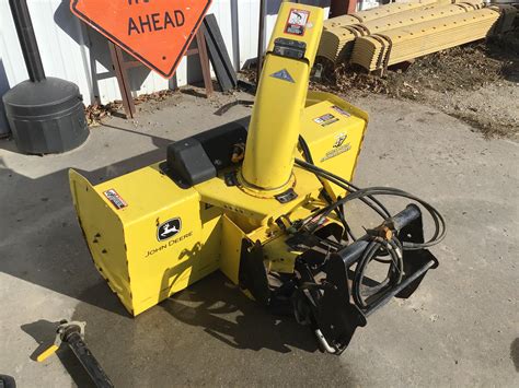 John Deere 47 Snowblower And Cab Bigiron Auctions