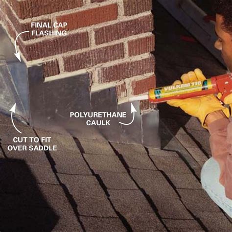 Installing Chimney Flashing Family Handyman The Family Handyman