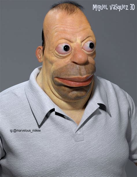 This Terrifying Real Life Version Of Homer Simpson Wants